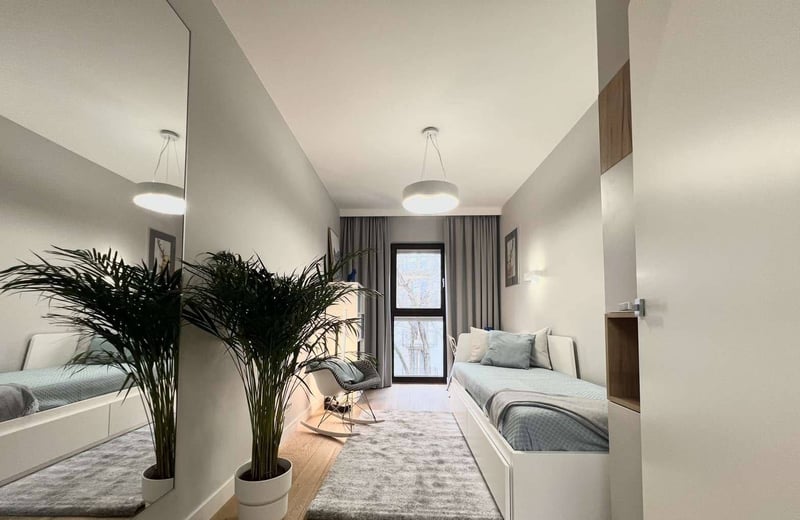 Alquiler de un elegante apartamento de 3 habitaciones, 57 m², Mokotów, Varsovia, Polonia